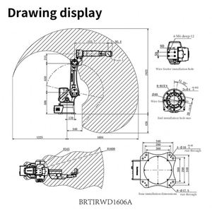 หุ่นยนต์เชื่อมหกแกน ยี่ห้อ Braun รุ่น Welding Robott แขนหุ่นยนต์อุตสาหกรรม รับน้ำหนักได้ 6 กก. - Product Image 2