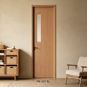 Porte coupe-feu intérieure moderne certifiée CE norme UE, insonorisée, résistante à l'eau, homologuée pour usage commercial - Product Image 6