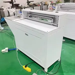 Nieuwe Multifunctionele DL-550 Eenvoudig Te Gebruiken Semi-Automatische Groefmachine Pneumatische Sleufmachine