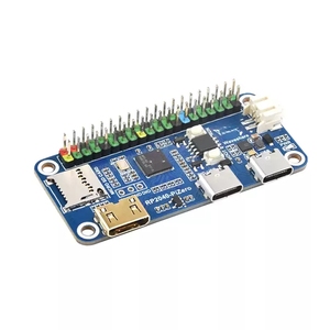 Carte Raspberry Pi RP2040-PiZero - MCU double cœur Waveshare avec interface DVI pour projets <span class=keywords><strong>Python</strong></span>/C++ - Product Image 1