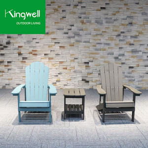 Ensemble de meubles de <span class=keywords><strong>jardin</strong></span> classiques Villas Chaises de plage de loisirs <span class=keywords><strong>Salon</strong></span> de <span class=keywords><strong>jardin</strong></span> Chaises Adirondack en polywood - Product Image 3