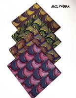 Mikemaycall, Nuevo, 100% Algodón, Ecológico, Vintage, Animal, Sexy, JAVA, Cuentas de Cera Brillantes, Encaje Africano