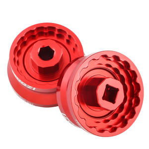 MUQZI 12/16 Muesca Soporte inferior Copa Herramienta de instalación de extracción Llave de soporte inferior roscada para bicicleta para <span class=keywords><strong>Shimano</strong></span> DUB BSA30 BBR60 - Product Image 2