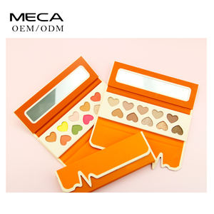 <span class=keywords><strong>Paleta</strong></span> de sombras de ojos de etiqueta privada personalizada única con forma de corazón, cosmética Libre de crueldad - Product Image 2