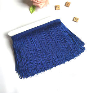 Toptan 30 cm 50 renk şifreleme Polyester püskül Fringe dantel kırpma Boho Latin dans elbise - Product Image 6