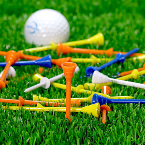 Tees de golf de plástico extra largos Enhua Golf Premium, tees duraderos para práctica de golf, hechos en China. - Product Image 4