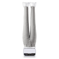 Sèche-linge numérique électrique 1200W Support portable pour vêtements pantalons chaussures Air chaud vapeur fonctions de repassage 3 1 pour usage domestique