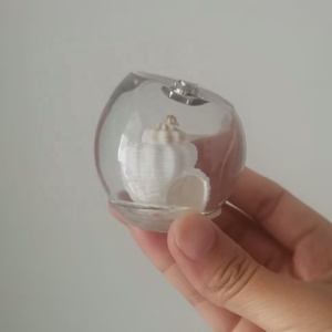 Chaussure <span class=keywords><strong>femme</strong></span> style escargot de mer de 5cm de haut faisant talon clair - Product Image 3