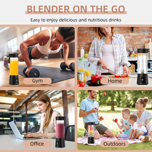Fabrika orijinal tasarım popüler 400ml USB şarj edilebilir taşınabilir <span class=keywords><strong>Blender</strong></span> - Product Image 4