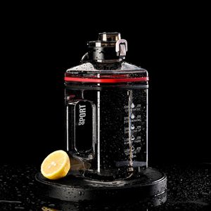 2.2L Gradient PC Water Bottle <b>Large</b> Capacity Direct Drinking Sports Drinkware Handle Dishwasher Safe <b>Gift</b> <b>Box</b> for Gym Camping - Product Image 5