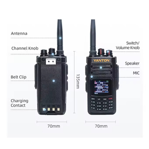 Yanton-Repetidor dúplex completo de mano, walkie talkie de mano, banda de aviación, interruptor de encendido de 10W, transceptor <span class=keywords><strong>FM</strong></span> de banda dual, Radio - Product Image 2