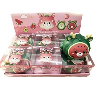 Jumbo Large Watermelon Deer Squishy Slow Rise Squishies Squeeze Toys Fidget Novelty Sensory Stress Relief Anxiety Reducing