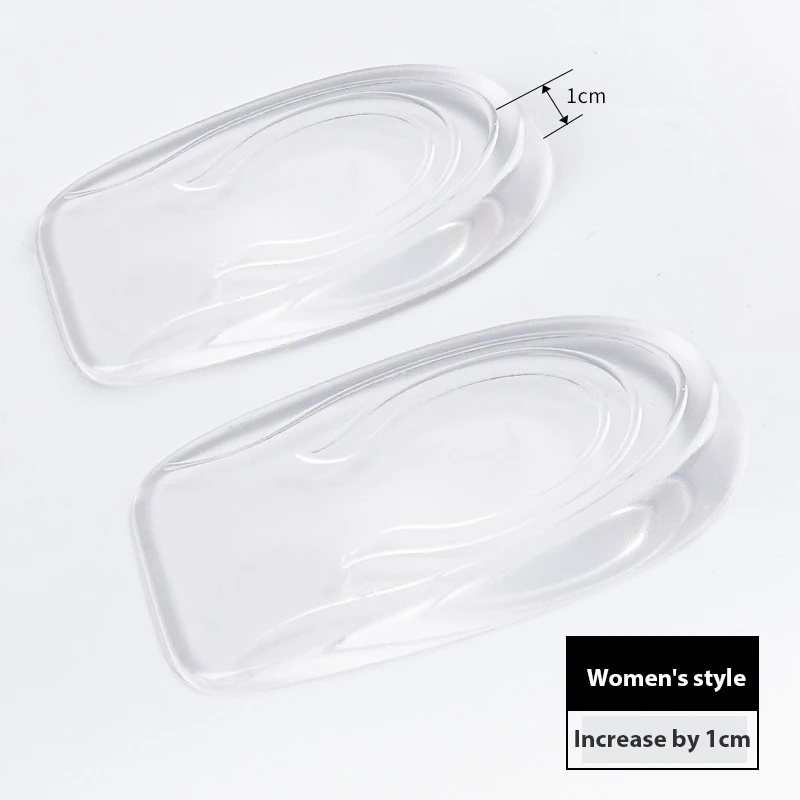 Silicone Gel Height Increase Insole Heel