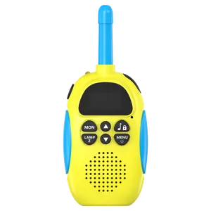 Le plus récent Mini talkie-walkie avec chargeur USB Petits enfants Licence radio bidirectionnelle Jouets de camping gratuits