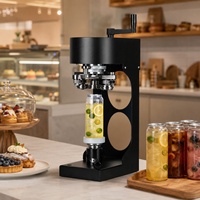 Machine de scellage manuelle portable pour canettes en plastique, pour thé au lait, jus de fruits, scelleuse manuelle pour canettes