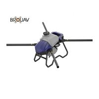 BROUAV Châssis de drone quadricoptère 3,5 pouces, composants essentiels, économique, facile à utiliser, pompe de pulvérisation agricole pour pesticides 3