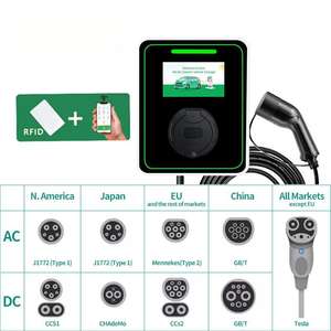 Зарядное устройство OEM AC EV 32a, тип 1/2/GBT Wallbox 7 кВт RFID WiFi + приложение, балансировочная зарядная станция Ev, настенные зарядные станции - Product Image 3