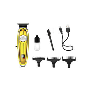 เครื่องตัดผมมืออาชีพ Kemei รุ่น Km I5s ตัวเครื่องโลหะ จอแสดงผลดิจิตอล แบบชาร์จไฟได้ สำหรับใช้ในร้านเสริมสวย - Product Image 5