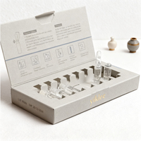 Caja de Embalaje de Suero de un Solo Uso, Impresa Personalizada y Ecológica, Caja de Embalaje de Esencia de un Solo Uso, Caja Profesional para Productos de Belleza