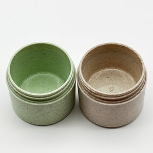 Eco Friendly Wheat Straw Biodegradable <strong>Cosmetic</strong> <strong>Jar</strong> Containers 10g 20g 30g 50g 100g 150g 200g 250g - Product Image 3