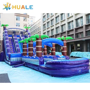 Fabrication pour personnaliser Carnaval Bounce House avec toboggan Commercial Bouncy Castle Party pour enfants Summer Indoor Candyland