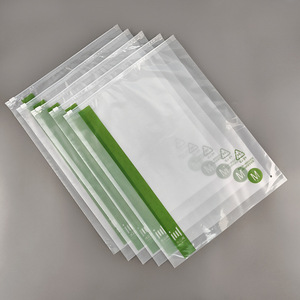 Vertical Zippered Garment Bags Waterproof Dustproof PE Packaging M Size Custom Printed Clothing Storage Bag - Product Image 3