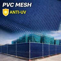 Bâche en maille PVC tissée enduite, ignifuge et résistante aux UV, de haute qualité, vente en gros d'usine
