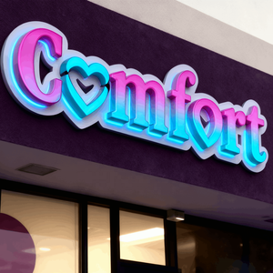 Lettres lumineuses LED personnalisées, signalétique commerciale lumineuse pour la vente au détail, l'hôtellerie, les salons de beauté, les librairies, les cinémas - Product Image 1