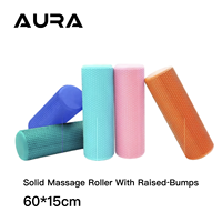 Rouleau de yoga avec picots surélevés, cible les points de pression, soulage efficacement les douleurs et la raideur musculaires