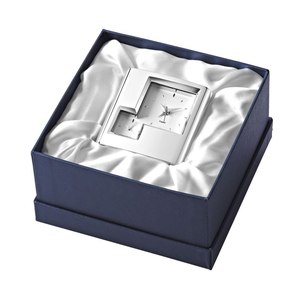 Orologio da parete a scatola di lusso a doppio tempo 70x 76-sveglia - Product Image 2