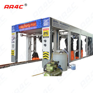 AA4C <span class=keywords><strong>tunnel</strong></span> de machine de <span class=keywords><strong>lavage</strong></span> de voiture 9 brosses <span class=keywords><strong>tunnel</strong></span> machine à laver de voiture automatique machine de <span class=keywords><strong>lavage</strong></span> de voiture roll-over - Product Image 5
