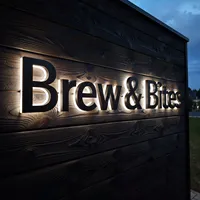 Letras de Canal Retroiluminadas LED 3D de Diseño Moderno, Impermeables IP65, Eficientes Energéticamente, Letreros Metálicos Personalizados para Negocios y Boutiques