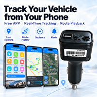 Chargeur de voiture 4G avec GPS Tracker, port universel international, alerte SOS en un clic, prise en charge de l'intégration API, OEM et ODM disponibles