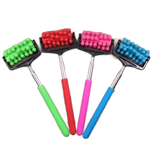 Extendable Handheld Massager <b>Roller</b> With Telescopic Handle For <b>Back</b> Body Massage And Stress Relief - Product Image 4