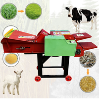 Utilisation dans une ferme laitière Alimentation animale Fourrage Foin Herbe Hachoir Machine à couper l'herbe Coupe-paille Diesel