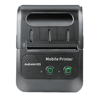 58HB2 Printer Termal Portabel Printer Mini 58mm Bluetooth Printer Struk POS Mobile