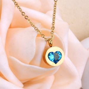 Collier en cristal de diamant de haute qualité, pendentif en forme de cœur, bijoux - Product Image 6