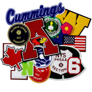 Tùy chỉnh Chenille letterman các bản vá lỗi, giá rẻ Chenille các bản vá lỗi versity, Chó vá miễn phí vận chuyển - Product Image 5