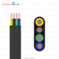 Câble de pompe électrique submersible rond ou PVC, 1 pièce, NBR