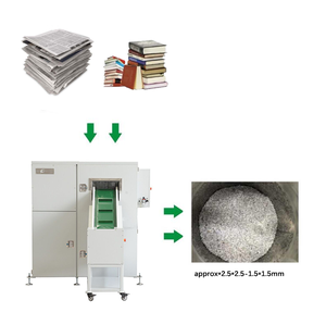 Déchiqueteuses et systèmes de briquetage de papier de qualité industrielle, haute sécurité, pour documents, journaux, magazines et autres supports en papier - Product Image 3