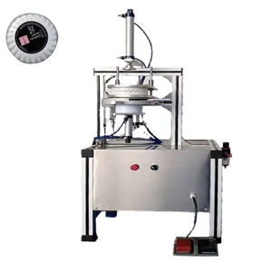 Petite machine manuelle d'emballage et de scellage de cellophane plissé pour gâteaux de thé ronds, idéale pour les magasins de produits divers et l'emballage de savons d'hôtel - Product Image 4