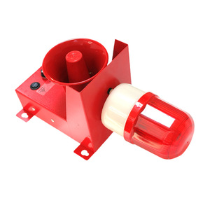 Alarme acousto-optique tout-en-un STSG-07 110V/24V, son et lumière à trois tons, avertisseur sonore électronique industriel, courant nominal 15A - Product Image 2