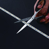 Luz de Neón LED de Silicona de 6MM, Tipo Dividido, DC12V, 120LED/m, Impermeable IP20, Regulable, 15 Colores, para Uso en Publicidad, Iluminación Única