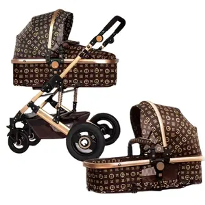 豪华婴儿车助行器和搬运车手推车手推车折叠手推车婴儿车婴儿3合1
