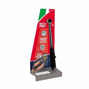 Clé à cliquet métrique Usag 810 Sa/esp 200 en acier au chrome-vanadium de qualité industrielle, fabriquée en Italie - Product Image 1