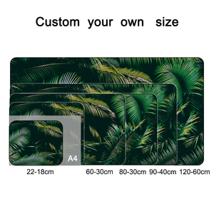 Custom Big Green Leaf XXL Gaming <b>Mouse</b> Pad Professional Large <b>Mouse</b> Pad <b>Computer</b> Game <b>Mouse</b> Mat with Odorless Rubber - Product Image 2