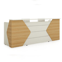 Bureau de réception moderne/comptoir de réception/réception