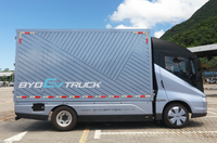 B-y-d Chine Marque 4.5T Pur Électrique Lumière Cargo Camion 4X2 Nouvelle Énergie Van Camion Camion avec mini camion à vendre