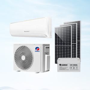 Climatisation solaire hybride Gree Inverter 18000btu Refroidissement Chauffage Aire Acondicionado Solar pour la maison, l'hôtel, le garage Wifi - Product Image 1