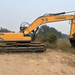 Excavatrice Hyundai Robex485LVS d'occasion efficace, modèle 2023, poids opérationnel de 48 tonnes, avec moteur PLC et boîte de vitesses en bon état - Product Image 1
